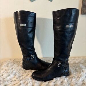 Coach Micha Wide Calf riding boots 7.5B